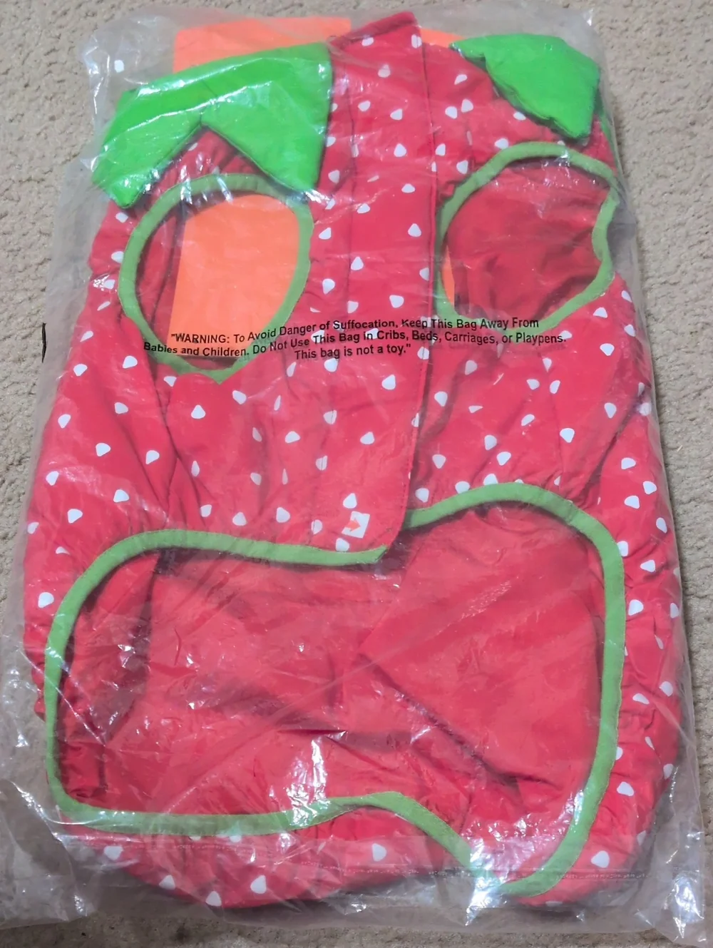 Reflective Strawberry Pet Vest
